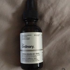 The ordinary caffeine solution